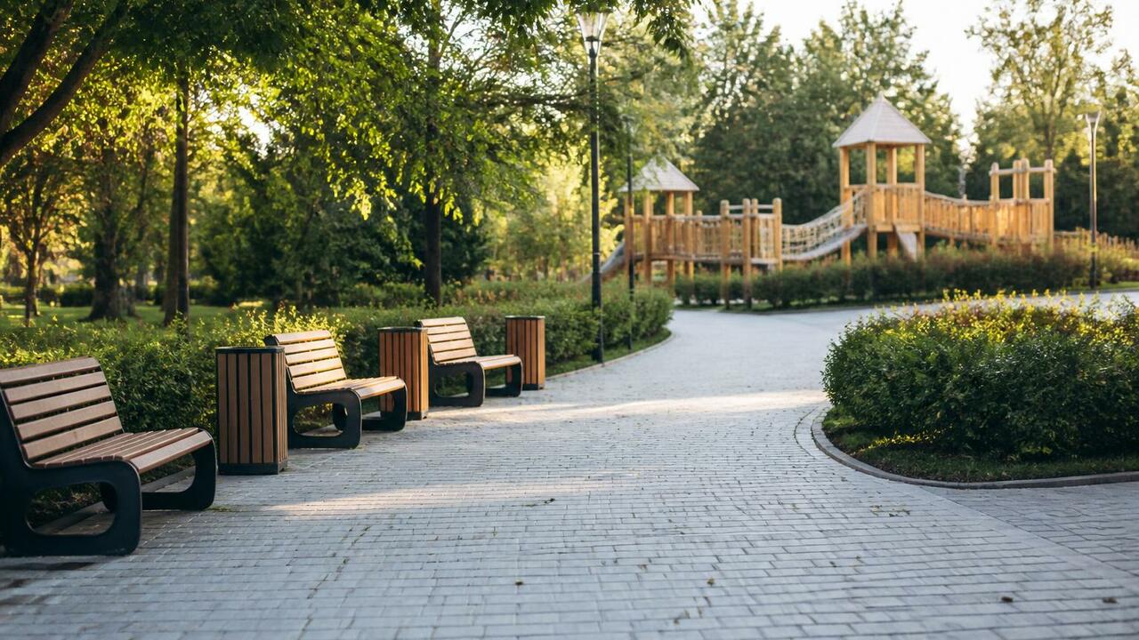 В Кемерове горожане готовятся к открытию нового парка за 1,2 млрд рублей — фото В Кемерове завершается строительство нового пар...