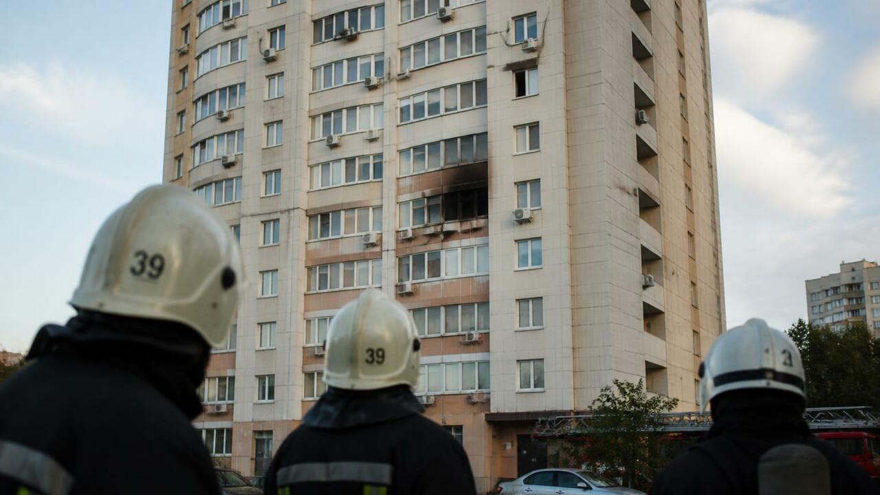 В Новокузнецке произошёл пожар в квартире на ше...