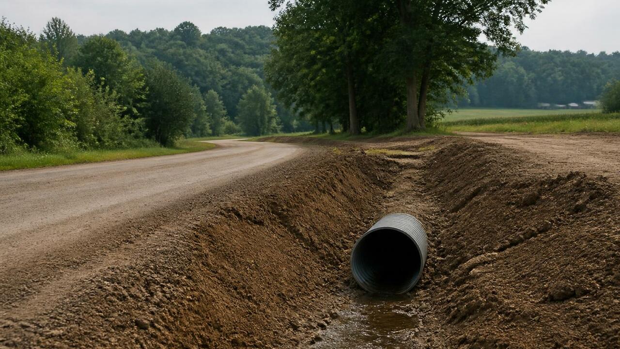 В кемеровской деревне Красная больше не будет весенних потопов В деревне Красная завершили работы по защите от...