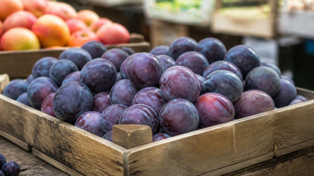 В Кузбасс прибыла партия сливы из Киргизии — 20...