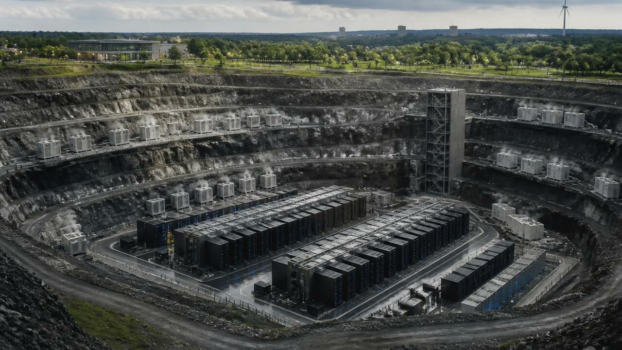 Отработанные карьеры Кузбасса предложили превратить в центры обработки данных Отработанные угольные карьеры Кузбасса могут ст...