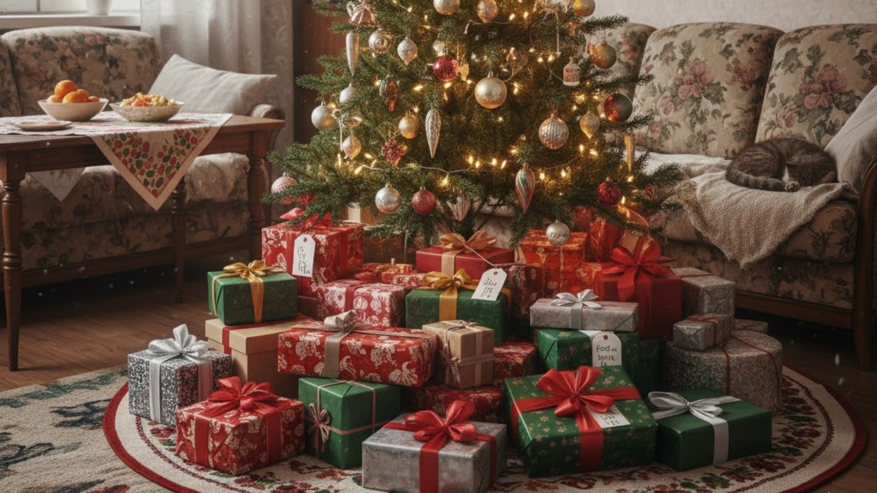 В предновогодние недели многие покупают подарки...