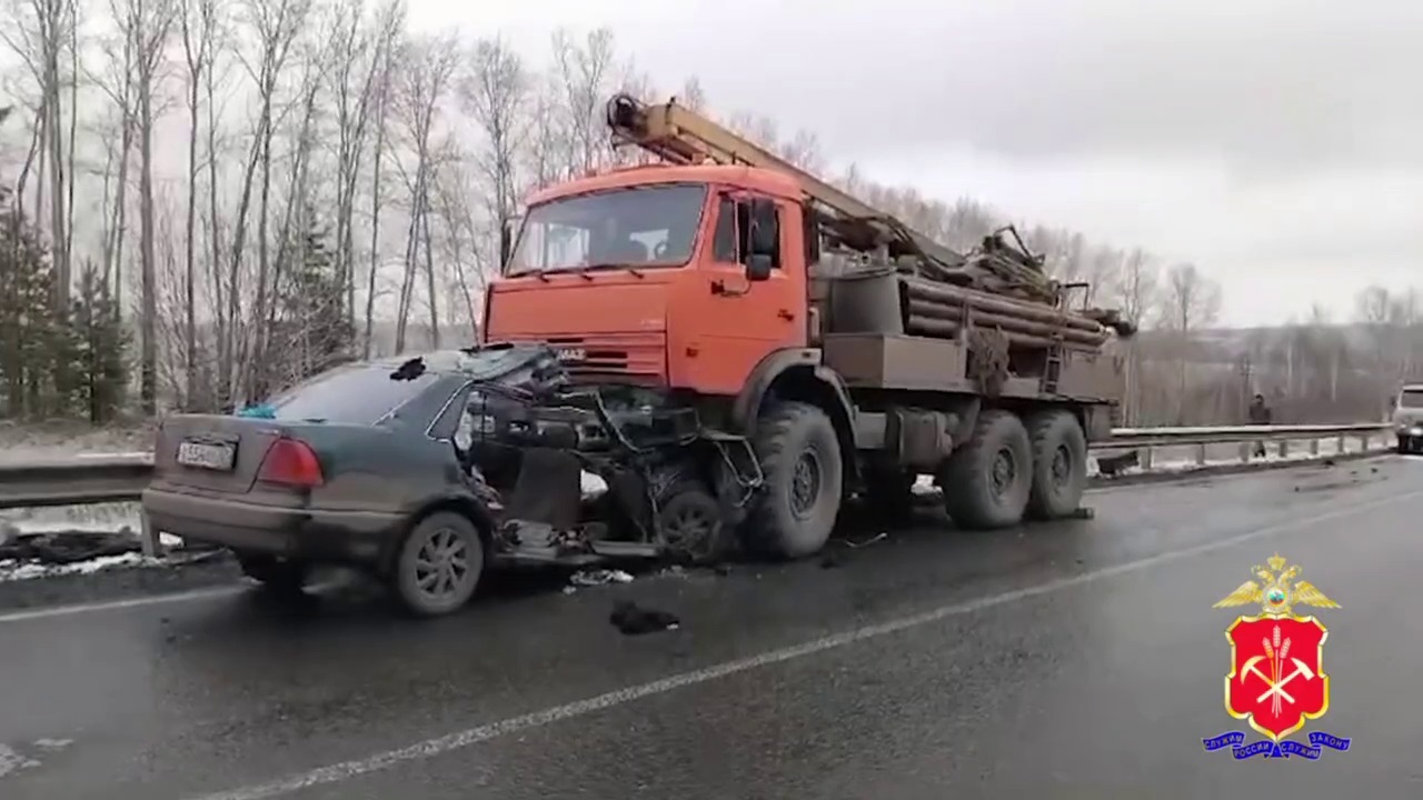 Сегодня в девятом часу утра на трассе Кемерово ...