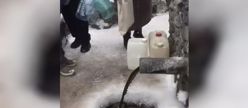 В Гурьевске на Крещение вода в источнике святой...