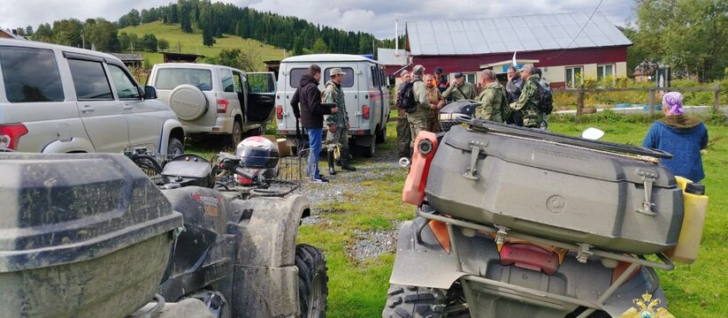В Таштагольском районе вблизи поселка Чулен 14-...