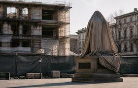 В столице Кузбасса начали монтаж нового монумента
